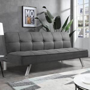Furnista Modern Sofa Bed Multi Function Folding Sleeper Sofa Cum Bed Fabric Sofa Bed Couch for Living Room Furniture