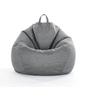 Furnista Comfortable Fabric Upholstered Bean Bag Chair For Living Room Furniture Light Weight & Soft Lazy Sofa